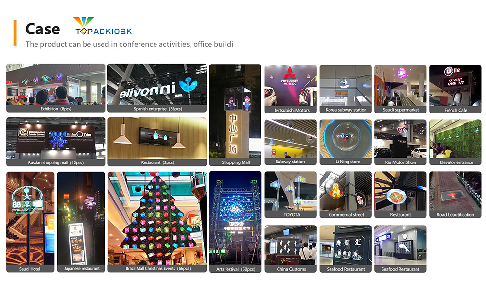 2025 3d led fan catalogue TOPADKIOSK